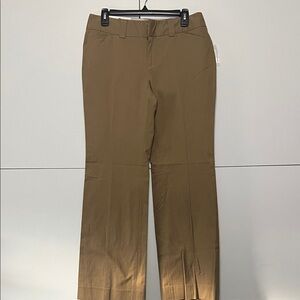 Gap Tan Curvy Straight Leg Ankle Trousers